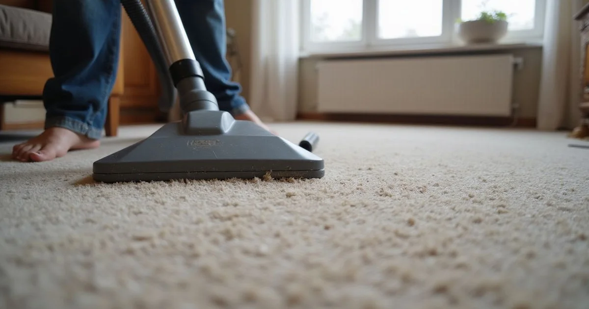 Profesjonalne pranie dywanu w celu eliminacji roztoczy kurzu domowego